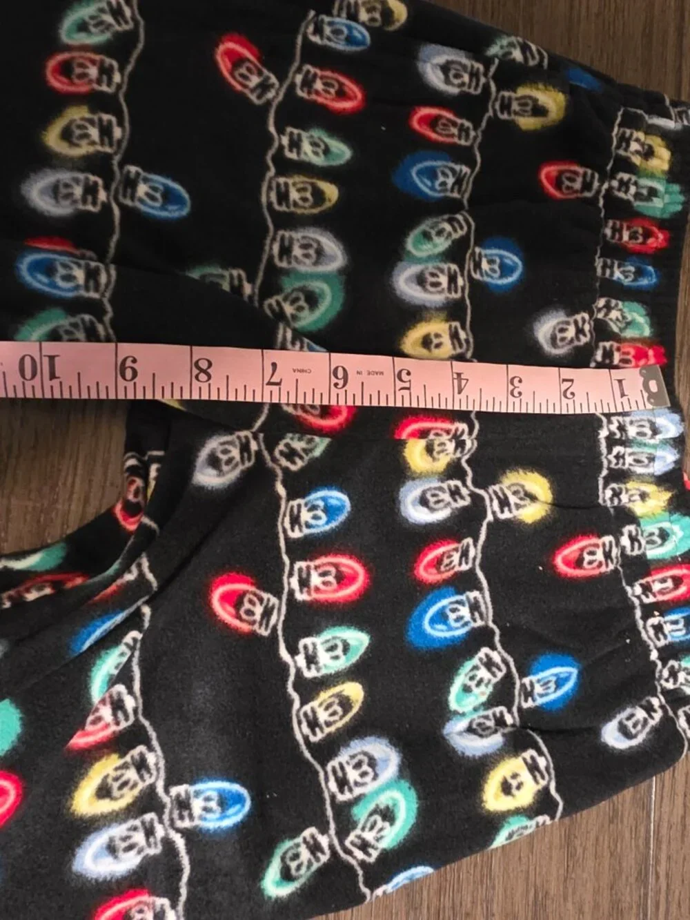 Nordstrom Boys Christmas Light Pajama Pants NWT 7/8 Fuzzy Flannel